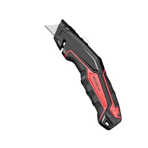 Coltello Pieghevole Professionale con Manico in Lega di Zinco, Lame a Cambio Rapido, Coltello Tascabile DIY OEM di Ricambio - Product Image 1