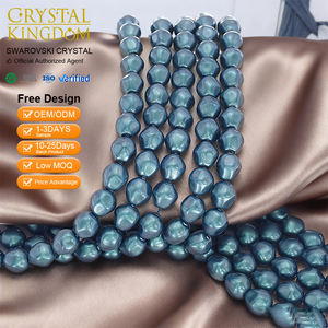 Perles de cristal artificielles <span class=keywords><strong>Swarovski</strong></span> baroques irrégulières avec trous 5841 Robe de soirée DIY <span class=keywords><strong>Bijoux</strong></span> Matériaux personnalisés Perles en vrac - Product Image 2
