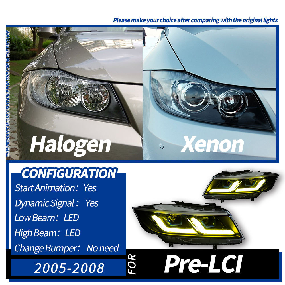 2005-2008 LED Yellow Pre LCI