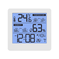Alat Pengukur Kelembapan Digital Pengukur Suhu Termometer Higrometer