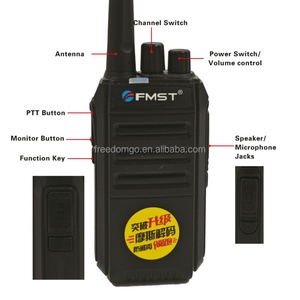 FMST V588S Professional Handheld <b>Walkie</b> <b>Talkies</b> 2-Way for 5W High Power UHF 400-520mHz FM Transceiver Other Talk Range IPX-1 - Product Image 2