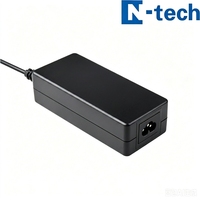 Adaptateur secteur de bureau 15V 3A 45W homologué CE FCC, alimentation à découpage AC/DC pour caméra de sécurité CCTV et bande lumineuse LED