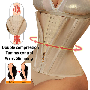 Ceinture de sudation amincissante de haute qualité en latex, tendance, pour le remodelage corporel, effet sablier, gainante, pour la perte de poids, style colombien - Product Image 3