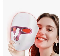 Appareil de beauté 2026 rechargeable pour le soin de la peau, anti-acné, anti-âge, masque facial, massage du visage