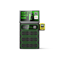 12 fentes Stacakable téléphone portable batterie Portable Machine partager batterie externe Station de charge partage location batteries électriques rapides serrure