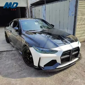 A Style Half Carbon Fiber Front Bumper For 2021-2023 Bmw 3 Series G80 M3