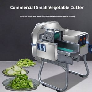 TEBAK Hochwertige Blattgemüse-Schneidemaschine für Spinat, Petersilie, Pilze und Kohl, Gewerbliche Lebensmittelverarbeitungsmaschine - Product Image 2