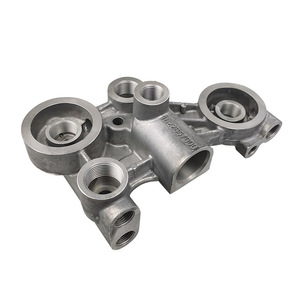 Base de filtre à huile Atlas Copco 1622657000 en aluminium, pièce de compresseur d'air - Product Image 4