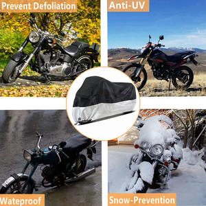 Housse de moto universelle résistante aux intempéries, anti-UV, 210D, pour usage extérieur - Product Image 6