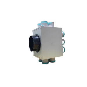 Boîte de distribution de <span class=keywords><strong>ventilation</strong></span> de coton insonorisée en aluminium de plaque de <span class=keywords><strong>zinc</strong></span> matériel de port d'argent 1-14 - Product Image 4