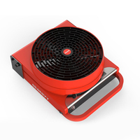 Ventilateur d'extraction de fumée et de gaz d'incendie portable haute puissance 48V à batterie au lithium en acier |   Souffleur d'air motorisé