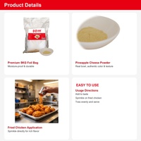 Fournisseurs chinois de poudre à frire multi-usages pour poulet frit croustillant, destinée aux usines de snacks |   Vente en gros OEM commerciale