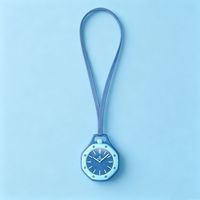 Nouvelle montre de poche octogonale co-marquée 43 mm avec affichage à aiguilles, mouvement à quartz, à suspendre au cou, en stock, vente en gros