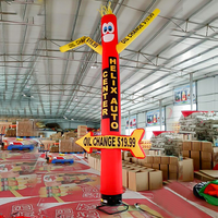 Bigoudis à Air gonflables colorés pour publicité, 1 paire