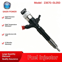 095000 -829 #      095000 -8220 Conjunto de Inyector de Combustible Diésel para Toyota Land Cruiser