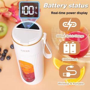 Portable Juicers Electric Mixer Fruit Smoothie Blender for <b>Machine</b> Food Processor Maker <b>Juice</b> Mini - Product Image 2