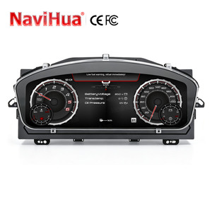 หน้าจอแสดงผล NaviHua ขนาด 15 นิ้ว สำหรับ Cadillac Escalade ปี 2007-2014 จอ LCD แดชบอร์ดรถยนต์ ชุดหน้าปัดดิจิตอล อัพเกรดมาตรวัดความเร็ว - Product Image 3