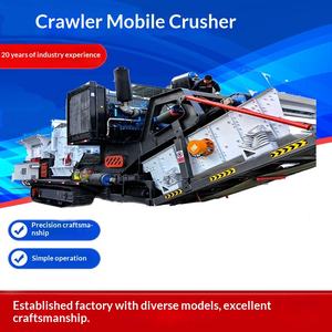 Estación Móvil de Trituración de Residuos de Construcción, Línea de Producción, Trituradora de Caja sobre Orugas, Trituradora de Mineral, Fabricante de Equipos de Trituración Multiusos - Product Image 5