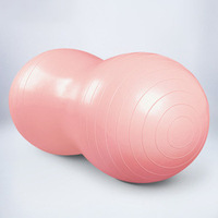 Ballon de yoga anti-éclatement en PVC écologique souple pour exercices de massage des points de pression, ballon de yoga en forme d'arachide pour la gym 45x90cm
