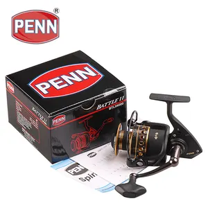 PENN BATTLE II Gulungan Pancing 3000-8000, Reel Pancing Putar untuk Air Laut