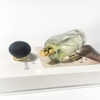 Botol Parfum Kosong Kaca, Kemasan Skincare Silinder, Botol Parfum Pompa Semprot Mewah 100ml, Dijual Pabrik