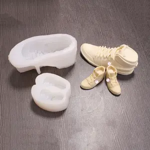 Sneakers Candles-Custom Natural Soy Wax Decorative Shoes Suitable For Home Decoration Living Room Children's Silicone Resin Mold
