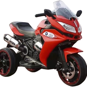 Hot Selling <span class=keywords><strong>3</strong></span>-Rad leuchtende elektrische bunte Kunststoff Kinder Motorrad Spielzeug Auto Unisex Ride-On mit MP3-Funktion - Product Image 2