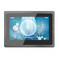 Mini PC industriel Android 7 pouces, écran tactile capacitif, panneau intégré sans ventilateur, ordinateur portable robuste