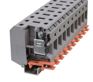 RUKH <span class=keywords><strong>50</strong></span>ขั้วต่อราง Din,เทอร์มินอลบล็อกไฟฟ้า<span class=keywords><strong>50</strong></span>มม. กระแสสูง150A 1000V - Product Image 1