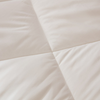Luxus 300TC Cotton Shell Quilt Tröster Bettdecke Bedrucktes Muster Vier Jahreszeiten Winter Sommer Reine Bambus Gefüllte Wurm Bettwäsche