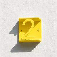 Numéro de maison 3D en acier inoxydable peint non éclairé, plaque arrière en métal revêtue de couleur personnalisée, publicité pour porte extérieure et mur
