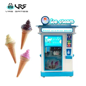 Новая Высококачественная полностью автоматическая интеллектуальная машина для продажи мороженого, система оплаты кредитной картой с гарантией на один год