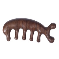 Lot de 4 outils de massage en bois de hêtre massif : ventouse de massage, Gua Sha, rouleau musculaire et masseur de tête 42x12x12cm Guangdong