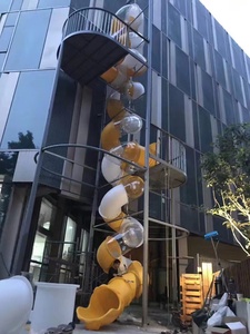 Scivolo e <span class=keywords><strong>Altalena</strong></span> 3 in 1 in Plastica <span class=keywords><strong>per</strong></span> Bambini, <span class=keywords><strong>per</strong></span> Parco Giochi Interno - Product Image 3