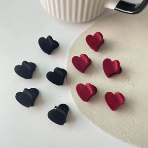 Coletero con Forma de Corazón, Diseño Simple y Popular, Venta Caliente 2026, Accesorio para el Cabello de Niña, Moda, Venta al Por Mayor - Product Image 3
