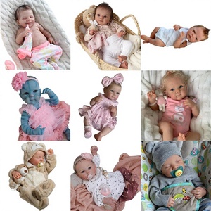 Muñeca <span class=keywords><strong>Reborn</strong></span> al por Mayor, Juguete de Bebé Transfronterizo, Regalo, Personajes de Vinilo para Disfrazar, HZ46 <15cm, Embalaje en Caja de Color, Unisex 4-14 - Product Image 2