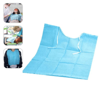 Bavettes jetables pour dentiste, draps, tissus, salon de beauté, patient, coussin médical imperméable