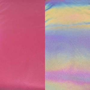 Veste <span class=keywords><strong>en</strong></span> Nylon <span class=keywords><strong>de</strong></span> couleur violette, manteau <span class=keywords><strong>de</strong></span> beauté <span class=keywords><strong>en</strong></span> tissu tricoté réfléchissant <span class=keywords><strong>arc</strong></span>-<span class=keywords><strong>en</strong></span>-<span class=keywords><strong>ciel</strong></span> avec échantillon gratuit, bien visible la <span class=keywords><strong>nuit</strong></span> - Product Image 4