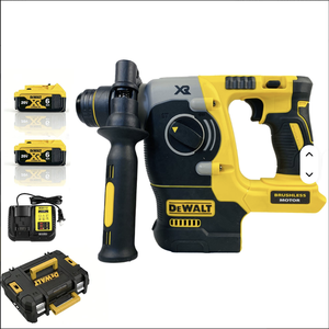 Professional Power Tools 20v Hammer Drill OEM Industrial Drills With 2 Battery 1 Charger Hard <b>Box</b> DW-1 Brushless Motor Delivers - Product Image 1