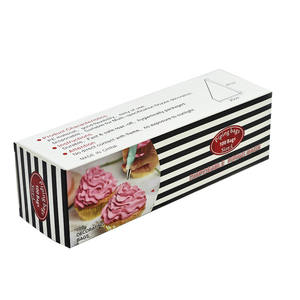 En stock: Bolsas de plástico para repostería al por mayor, gruesas, grandes y medianas, enrollables, para crema, herramientas para hornear pasteles, en set en caja. - Product Image 5