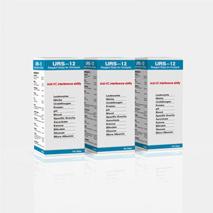 Gouden Leverancier 12 Parameters Urineteststrips URS-12 voor Proteïne, Keton, pH, Microalbumine - Product Image 6