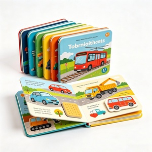 บริการพิมพ์หนังสือบอร์ดบุ๊คแบบเย็บกาว OEM/ODM ตามสั่ง พร้อมกระดาษดูเพล็กซ์ สำหรับการพิมพ์หนังสือเด็กเพื่อการศึกษา - Product Image 1