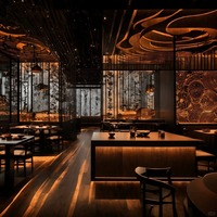 Solutions de design d'intérieur en bois sur mesure de luxe pour les chaînes hôtelières, les hôtels cinq étoiles, les ensembles de restaurants et les projets d'ingénierie