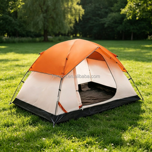<span class=keywords><strong>Tente</strong></span> de camping double couche ultra-légère et portable pour 2 personnes, imperméable et résistante à la pluie, avec poteaux en fibre de verre, pour le camping et la montagne - Product Image 2