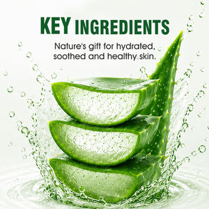 Icesea OEM Private Label 70% Aloe Vera Niacinamide Soothing Hydrating Moisturizer Sun Repair Face Gel Custom Logo Skin Care - Product Image 5