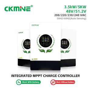 Biến tần năng lượng mặt trời CKMINE 5000W 48V 51.2V Off Grid MPPT 230VAC 220V 50HZ 60HZ không cần pin cho hệ thống điện năng lượng gia đình - Product Image 4