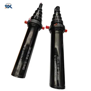 Parker /Hyva type multi stage double acting telescopic hydraulic cylinder used for dump truck,trailer and tipper