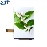 XOT 3,5 Zoll TFT LCD-Bildschirm 480x800 MIPI/SPI RGB LED-Hintergrundbeleuchtung ST7701S Treiber-IC 350 nit Helligkeit Anpassbares Display