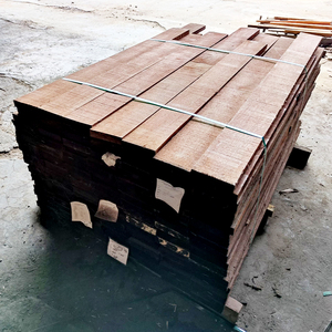 Wholesale Dark Red Meranti Nemesu Solid Wood Decorative Wall Panel Board Mouldings/Dressed for Luxury Door Making Malaysia - Product Image 6