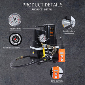 Bomba eléctrica de hierro QQ700, alta calidad, uso conveniente, negra - Product Image 3